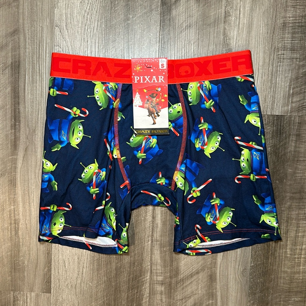 Toy Story Alien Crazy Boxer Boxer Brief - Small